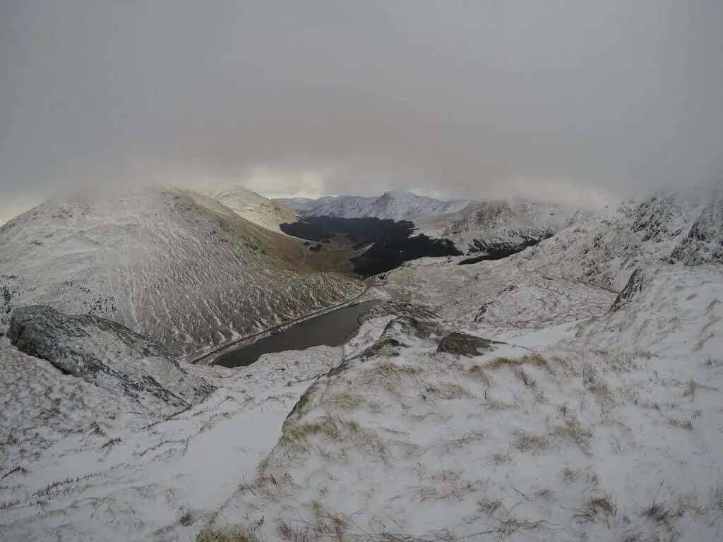 The higher I went, the darker and colder it become