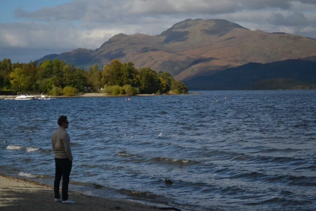 Picture was taken before climbing Ben Lomond years ago. But I knew someday I will climb that mountain.