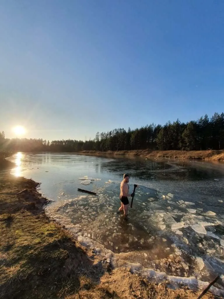 Cutting the ice