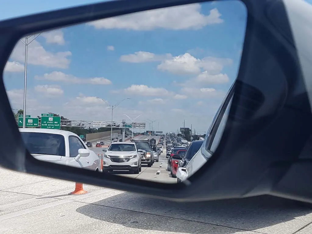 Mustang mirror