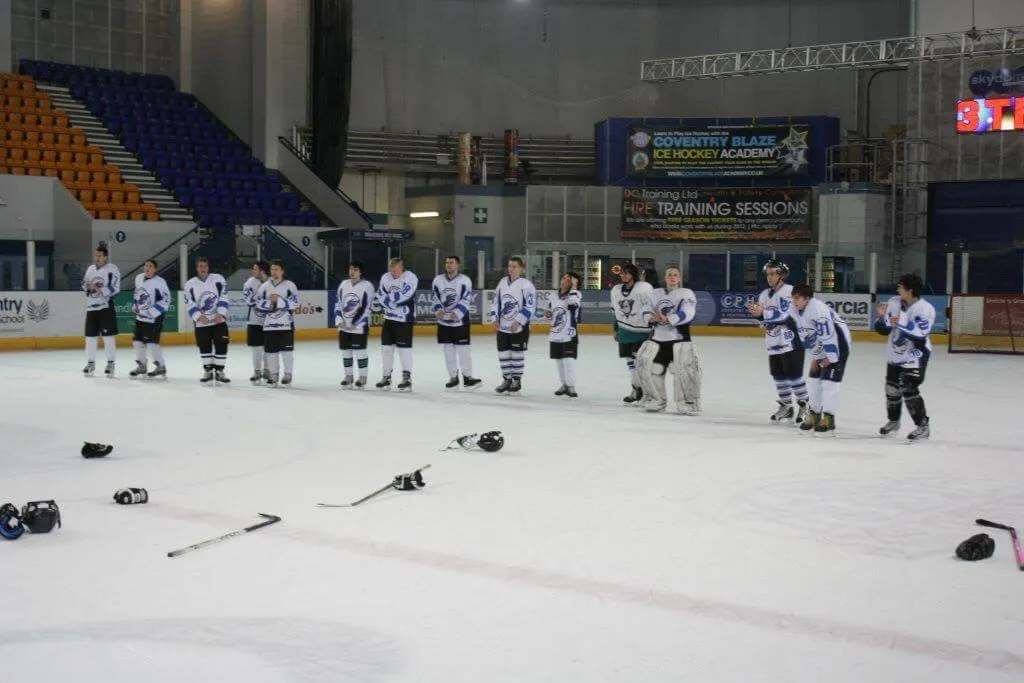 Post-game celebration