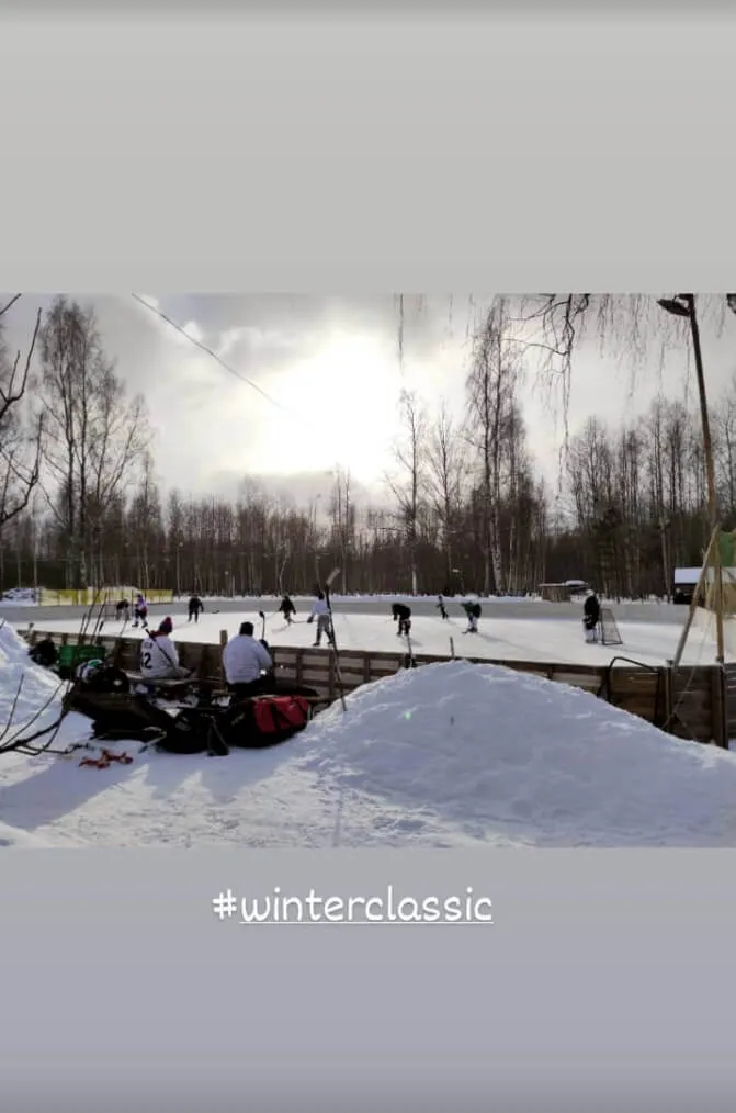 Summer swim winter hockey