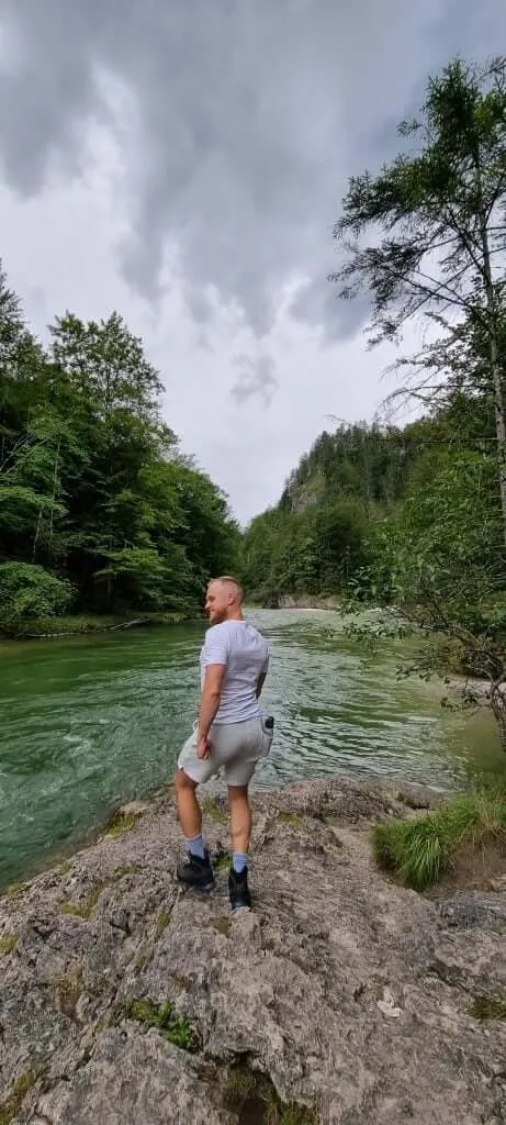 A few moments before I did get water showers