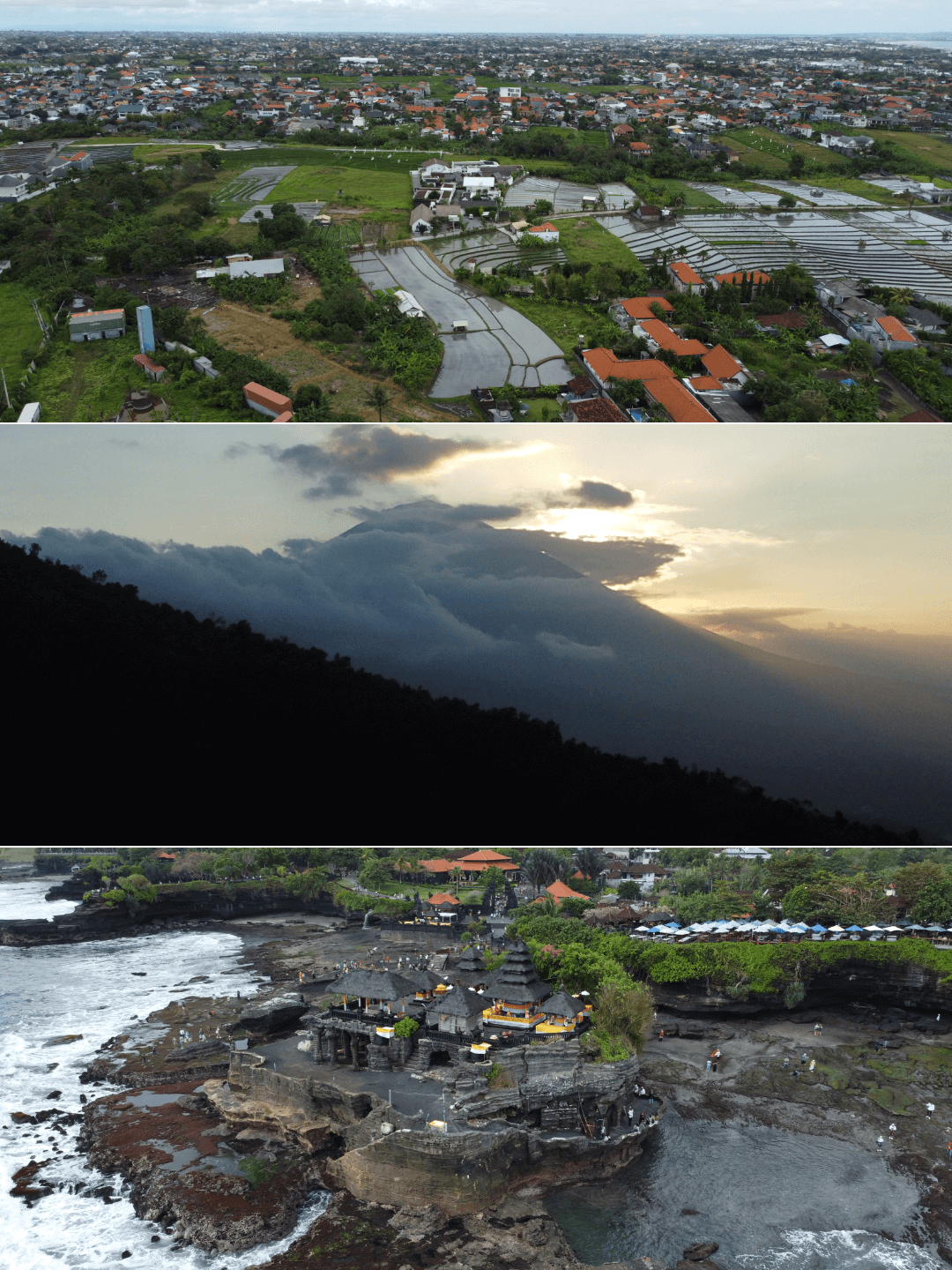 Drone various locations