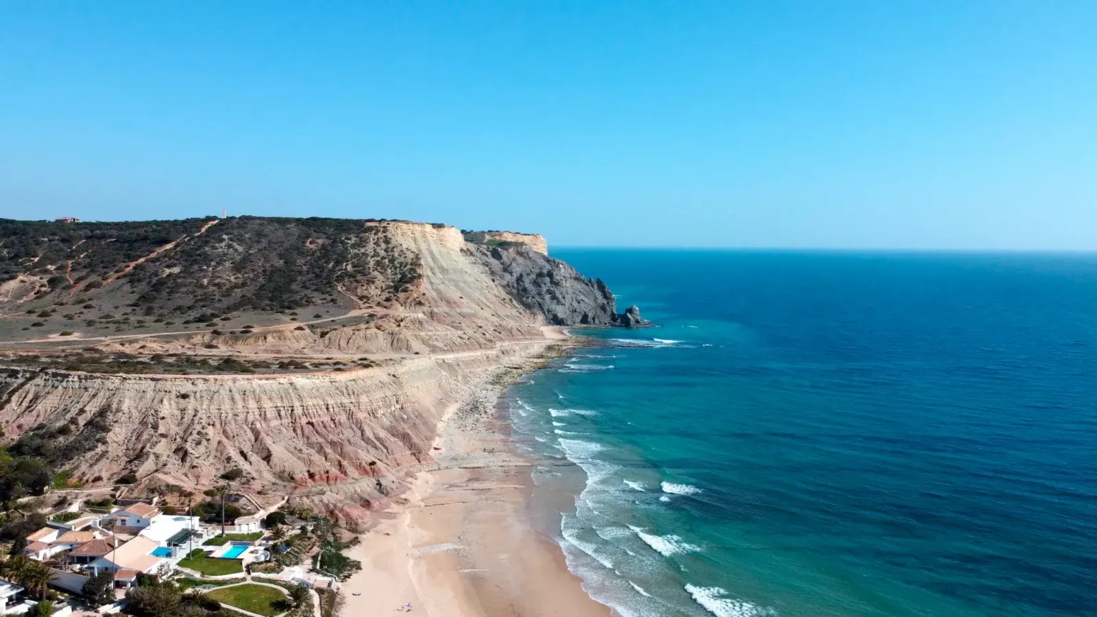 Scenic coastline