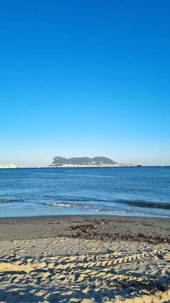 View of Gibraltar Rock