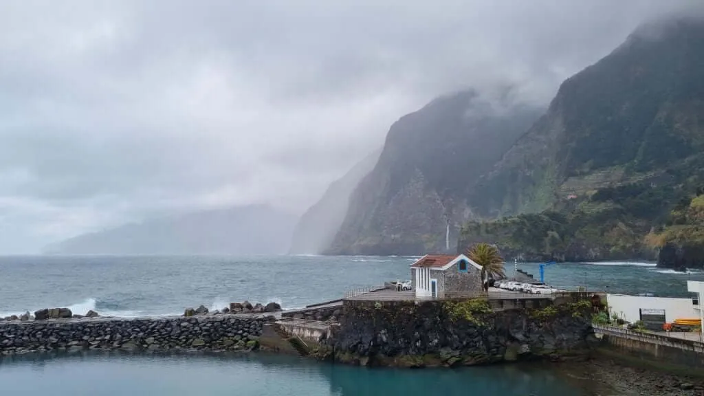 Misty mountains