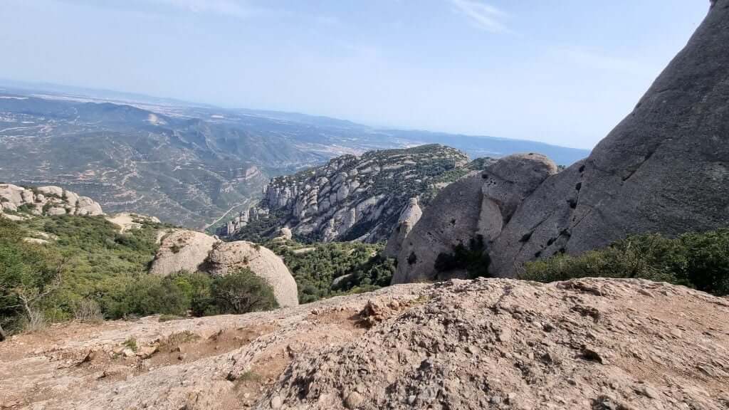 Montserrat hiking route