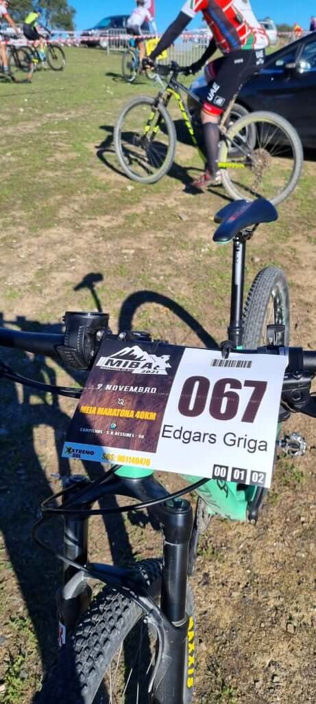 Race start with number 007