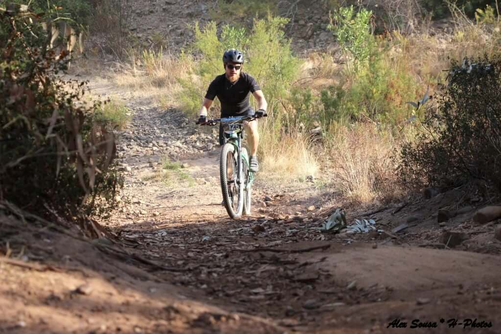 Riding through terrain