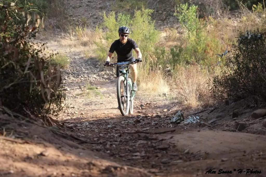 Riding through terrain