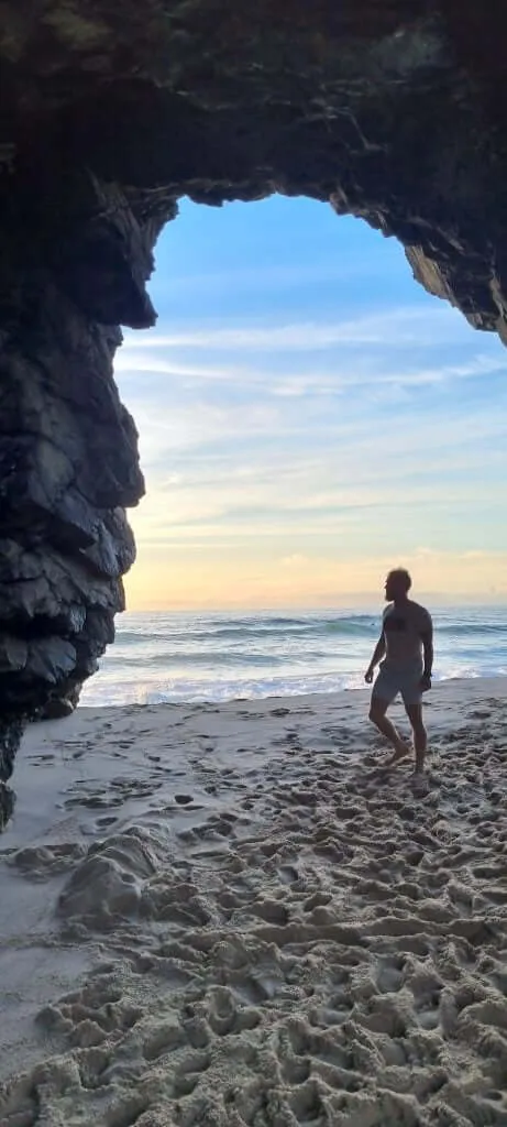 Sunset at the beach
